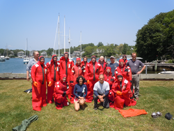 2013 Small Boat Safety class group photo.