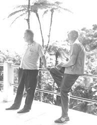 Henry Johnson and Earl Hays in El Yunque, Puerto Rico