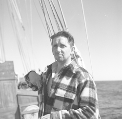 Captain John Pike on Caryn cruise 3.