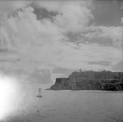 El Morro fort from the sea.