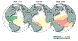 Atlantic salty water, 1967-2000