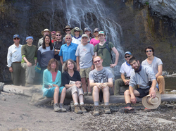 Group photo of Geodynamics Study Tour participants.