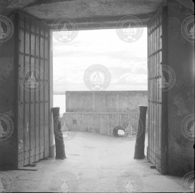 Entrance to El Morro fort, San Juan.