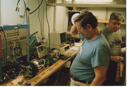 Why are there pieces left over? Don working on one of the NOBEL BCMs.