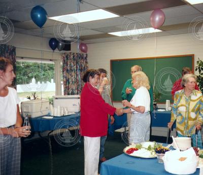 Carolyn Winn and guests