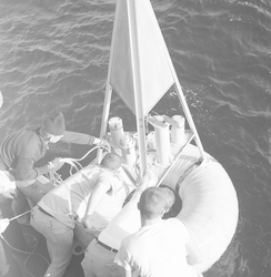 Richardson buoy onboard Chain.