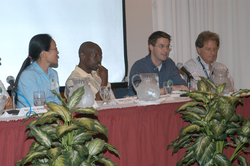 Diversity Day panel discussion participants.