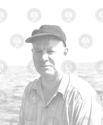 Henry Stetson aboard Atlantis in Gulf of Mexico