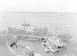 Albatross III at WHOI dock