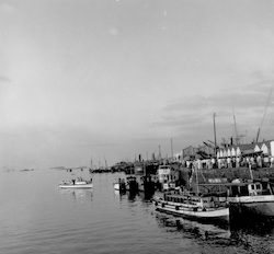 View of Bombay India harbor