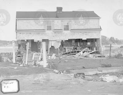 1938 Hurricane damage at Megansett.