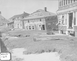 1938 Hurricane damage to Silver Beach area.