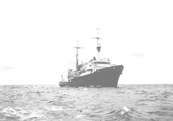 Atlantis II at sea