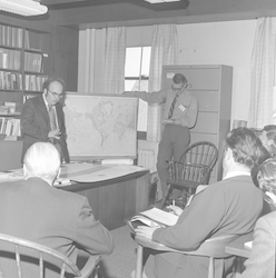 Visit of Soviet scientists to Woods Hole.