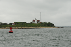 Nobska lighthouse on Nobska Point.