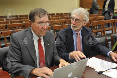 Don Anderson and Kevin Sellner prior to the meeting.