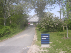 Entrance to Carriage House.