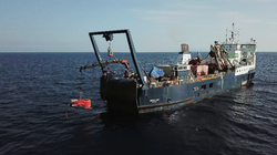 NUI deployment operations on board the Ocean Link.