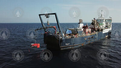 NUI deployment operations on board the Ocean Link.