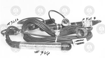 Hydrophones. AX-120. Filament 12v. CRL. 100 cycles. Model R-100-Y