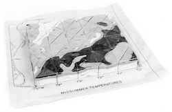 Fuglister block model. Hydrography of the Western Atlantic.