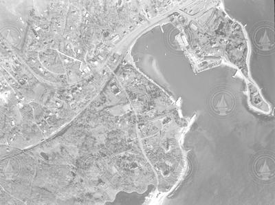 Aerial of Woods Hole - Little Harbor to Juniper Point