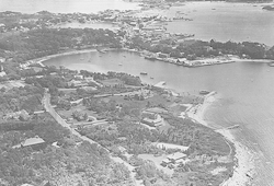 Aerial view of Little Harbor