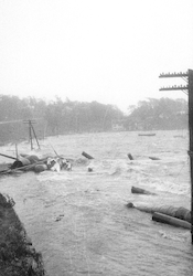 Little Harbor during Hurricane Carol
