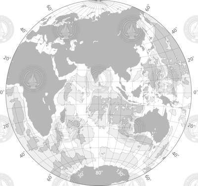 Indian Ocean bathymetry