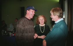 Bob Ballard, Cathy Offinger, and Barrie Walden.