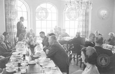Luncheon meeting, Harvard Faculty Club