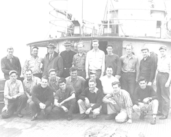Officers and crew of R/V Mentor